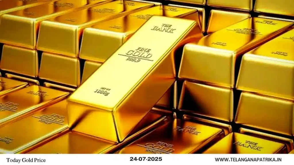 gold price update July 24 2025