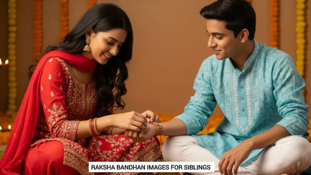 raksha bandhan 2025 timing - “Sister tying rakhi on brother’s wrist during Raksha Bandhan 2025 celebration”