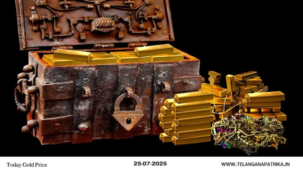 Today Gold Rate In India July 25 2025 - Gold and silver price chart July 25 2025 India