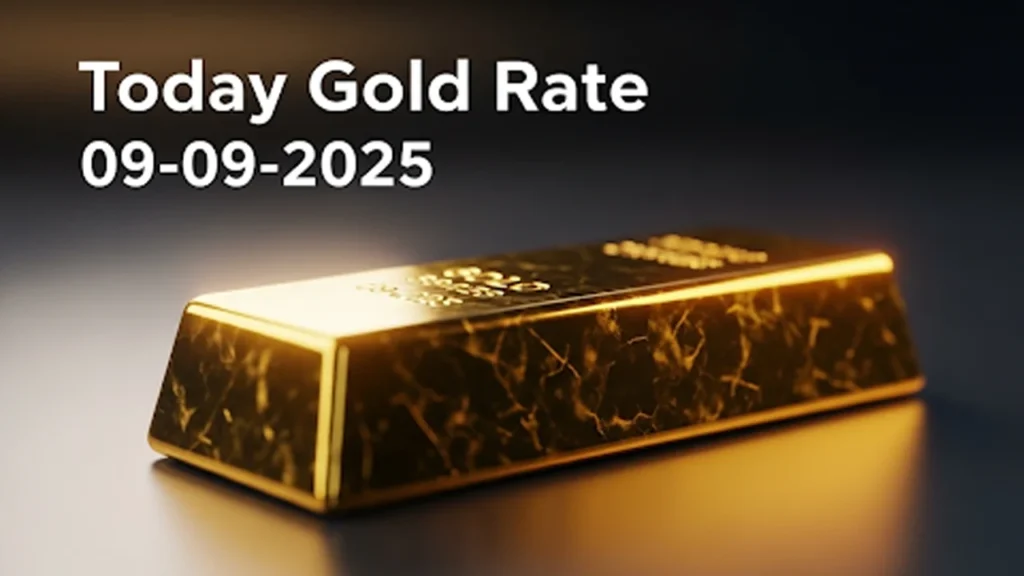 Gold Rate Today - "Gold, Silver, Platinum Latest Price in India – September 09, 2025"