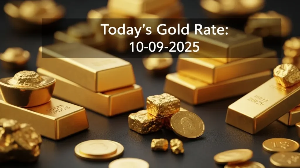 Gold Rate Today - "Gold, Silver, Platinum Latest Price in India – September 10, 2025"