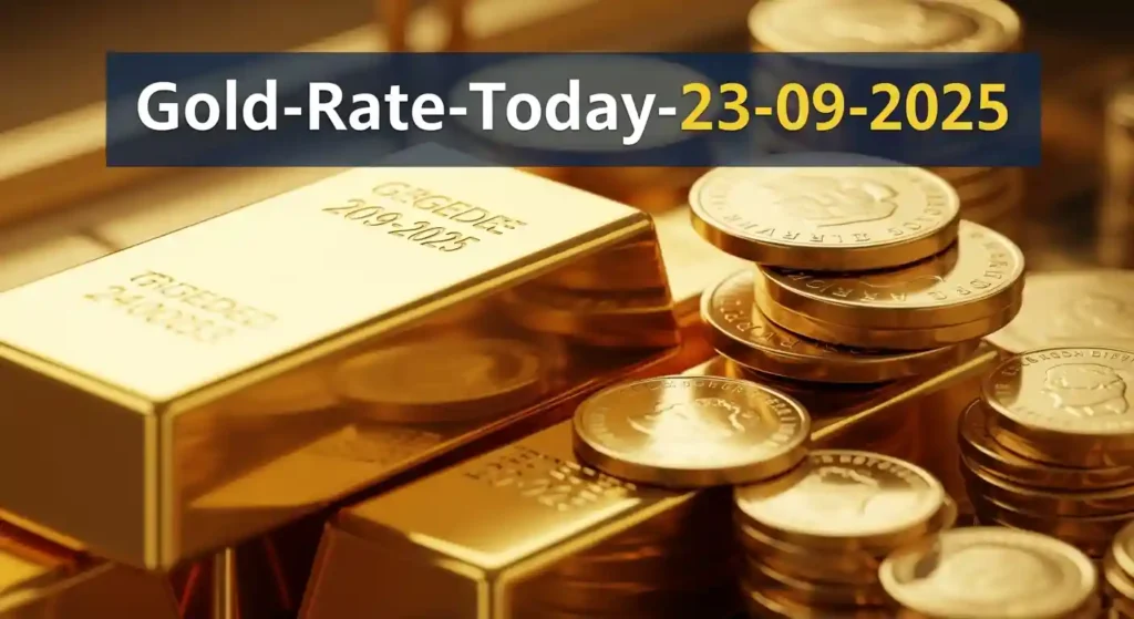 Gold Rate Today - "Gold, Silver, Platinum Latest Price in India – September 23, 2025"