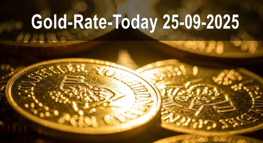 Gold Rate Today - "Gold, Silver, Platinum Latest Price in India – September 25, 2025"