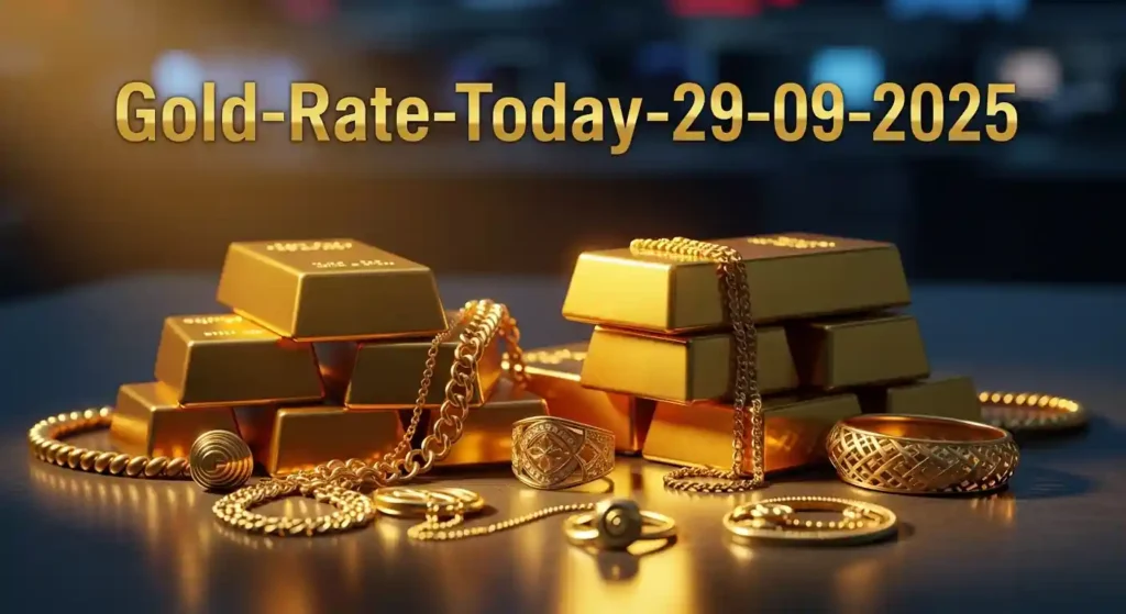 Gold Rate Today - "Gold, Silver, Platinum Latest Price in India – September 29, 2025"