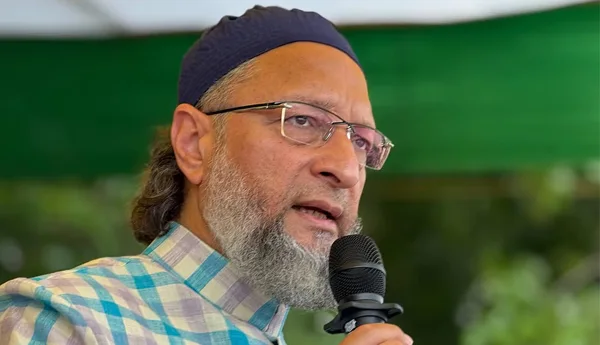 Jubilee Hills Byepoll: Owaisi Meets Congress Candidate, Slams BRS for Neglecting Development
