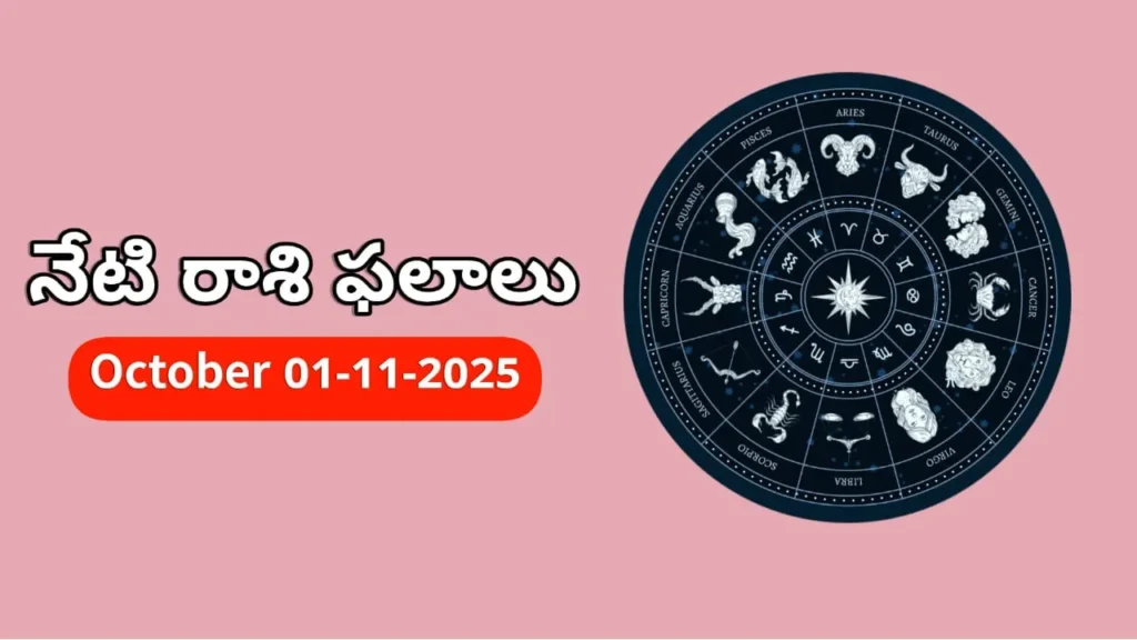 Today Horoscope In Telugu - Daily Rasi Phalalu for All Signs
