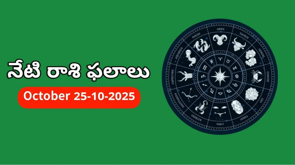 Today Horoscope In Telugu - Daily Rasi Phalalu for All Signs