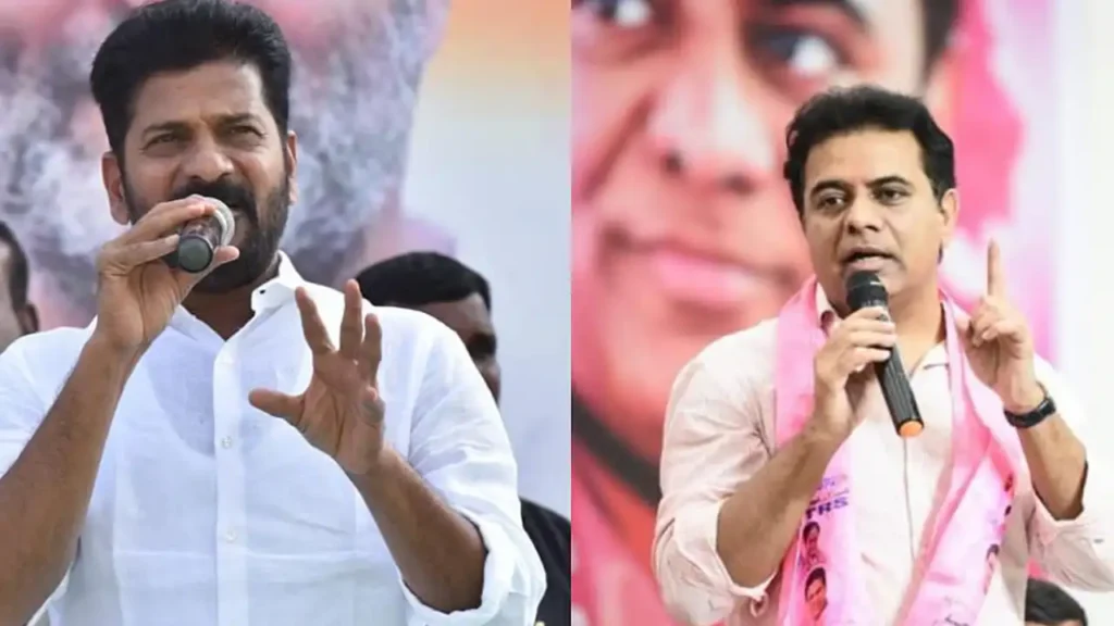 KTR Accuses Revanth Reddy Govt Of Undoing Golden Telangana Stalling Palamuru Projects