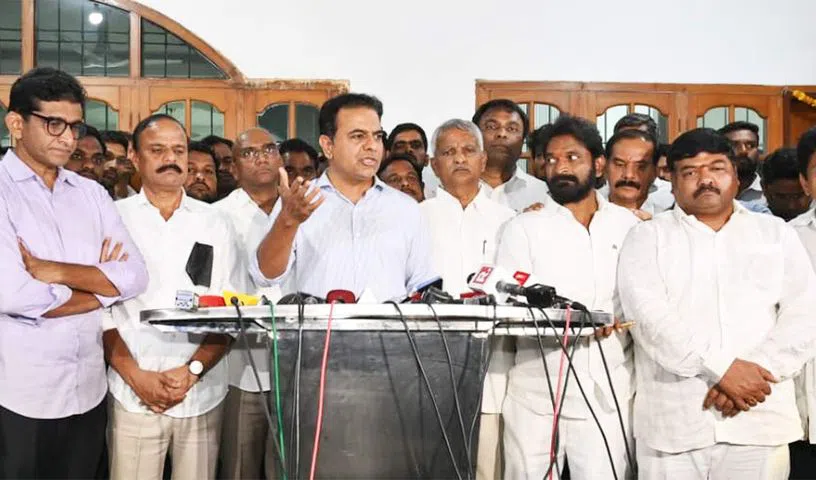 KTR Slams Revanth SIT Probe 2026: BRS Accuses Congress of Diversion Tactics After KCR Questioning