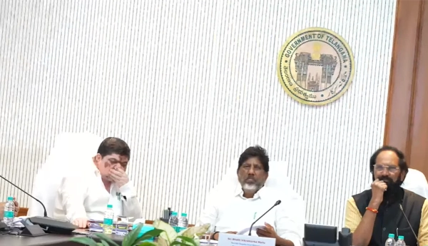 Deputy CM Mallu Bhatti Vikramarka reviewing pre budget meeting at Secretariat 2026