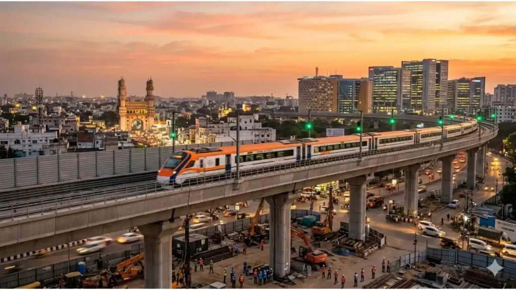 Hyderabad Regional Ring Rail Project Survey 2026 approved DPR Railway Ministry Union Government