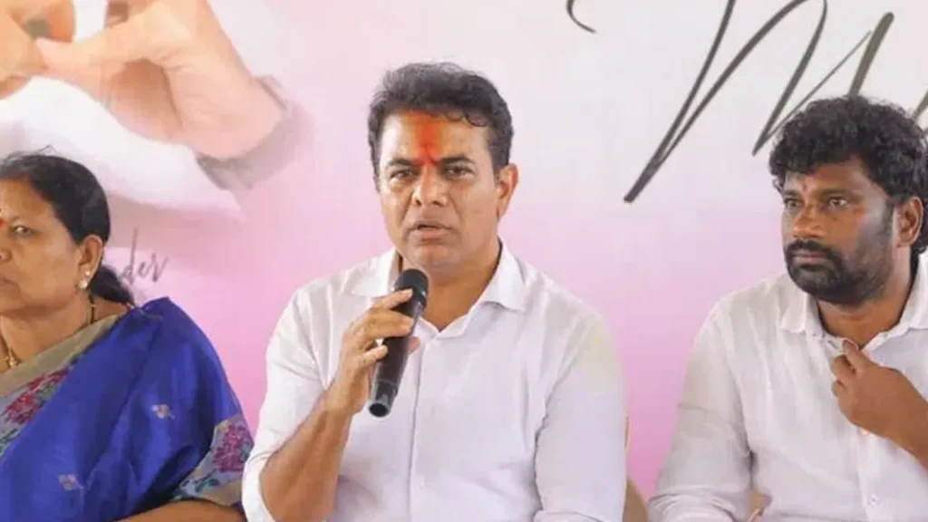 BRS to TRS name change KTR padayatra 2027 Telangana political strategy