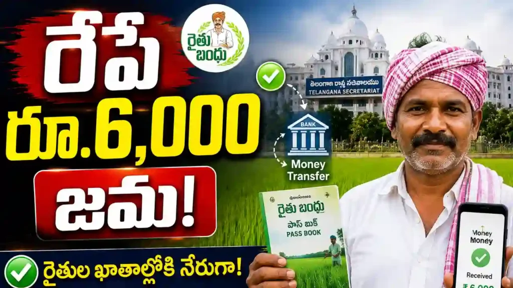 Rythu Bharosa funds release update for Telangana farmers June 30