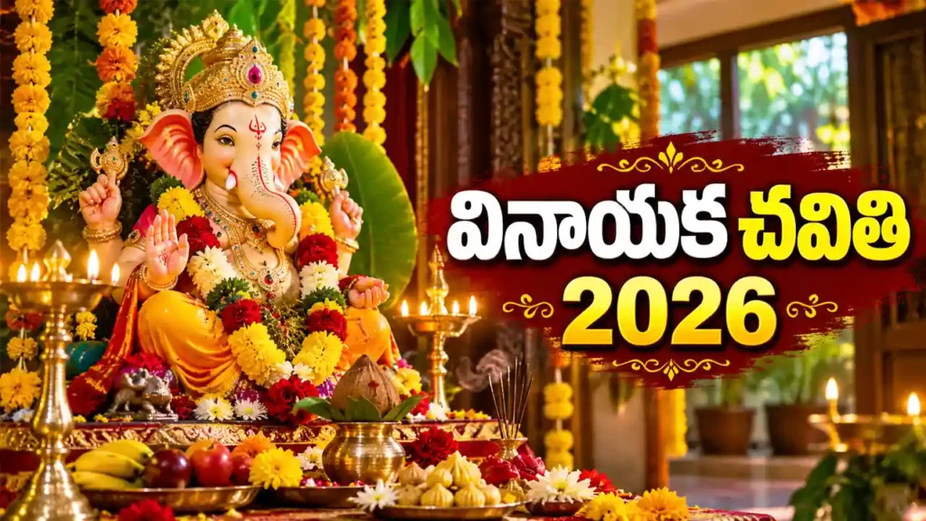 Vinayaka Chavithi 2026 puja timings date September 14
